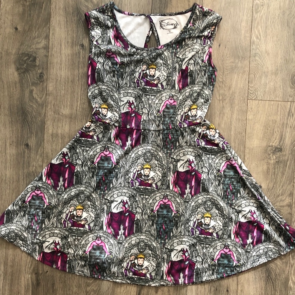 Hot Topic Disney Villians Stain Glass Dress
